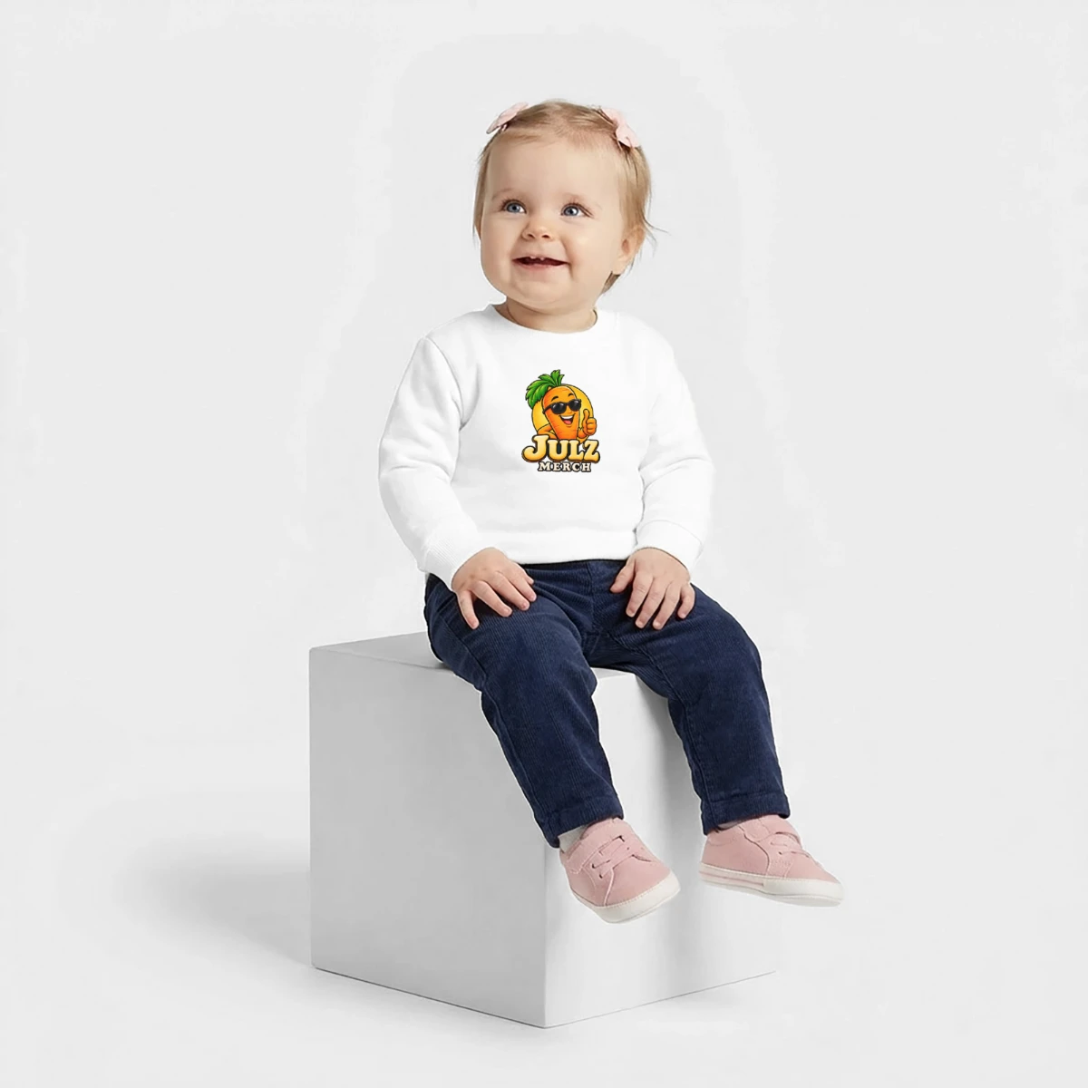Baby Organic Sweatshirt Baby Changer by Stanley/Stella featuring Julz Merch – Cool Carrot