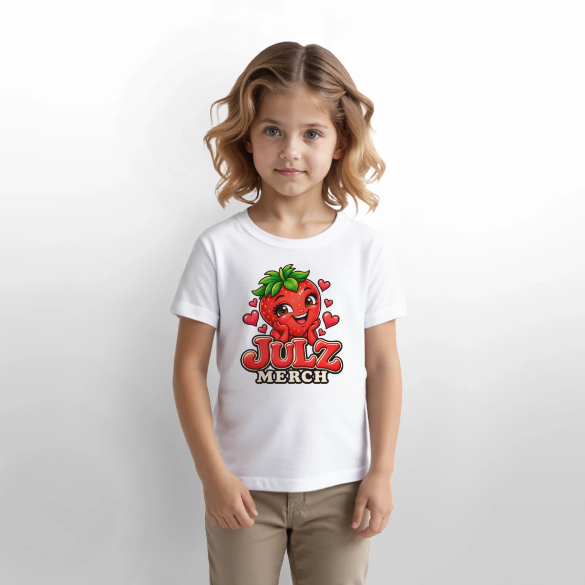 Stanley/Stella Children's T-Shirt MINI CREATOR featuring Julz Merch Berry – Cute Strawberry