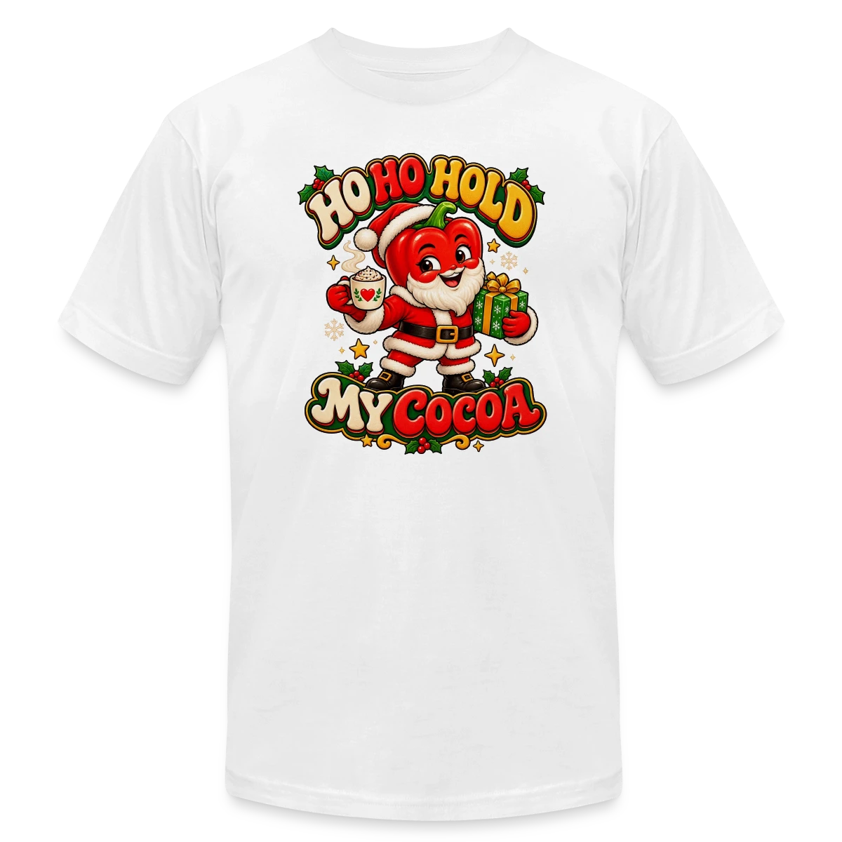 Unisex Jersey T-Shirt by Bella + Canvas featuring Santa Pepper
